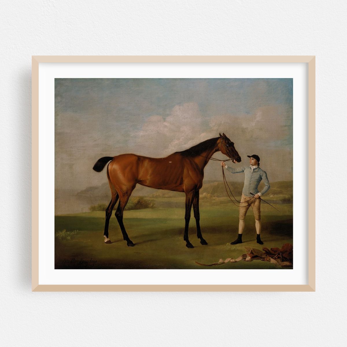 Molly Long-legs with her Jockey (between 1761 and 1762) – image 1 of 5