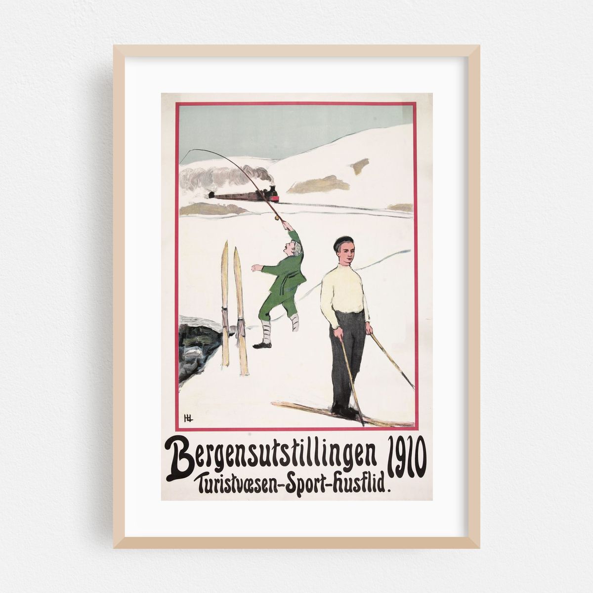 Bergensutstillingen 1910 ; Turistvæsen – Sport – Husflid (1910) – image 1 of 16