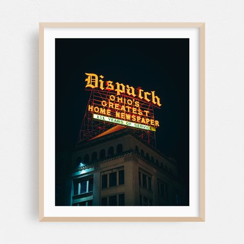 Columbus Dispatch Sign
