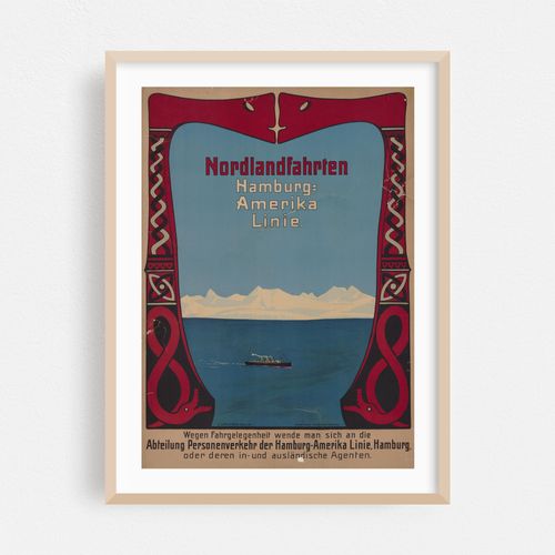 Nordlandfahrten ; Hamburg-Amerika Linie