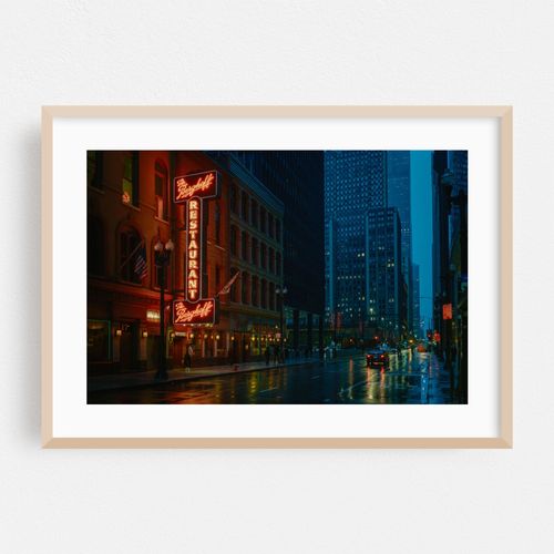 Berghoff Restaurant Neon, Chicago 02