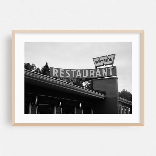 Wayside Restaurant B&W
