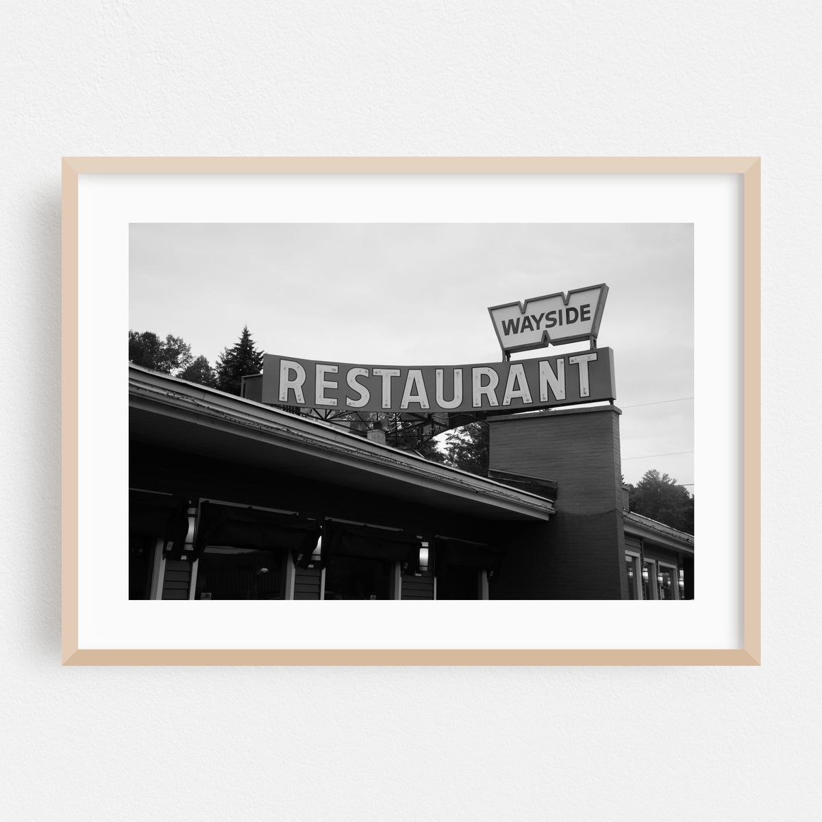 Wayside Restaurant B&W – image 1 of 6