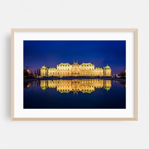 Belvedere Palace Reflections