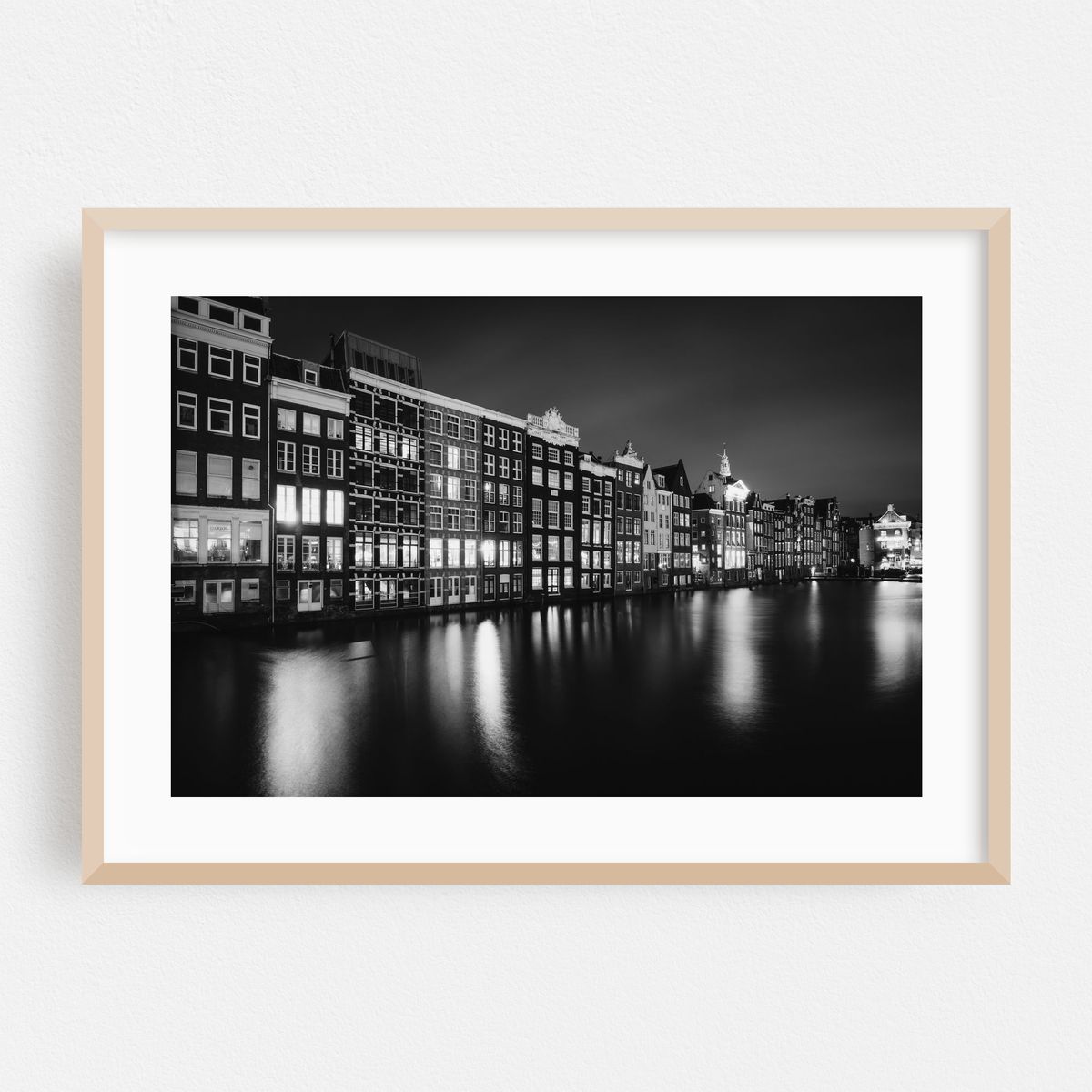 Damrak Canal B&W – image 1 of 6