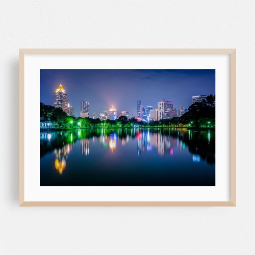 Reflections at Lumphini Park