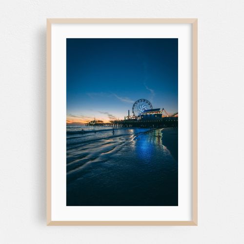 Santa Monica Pier Sunset 04