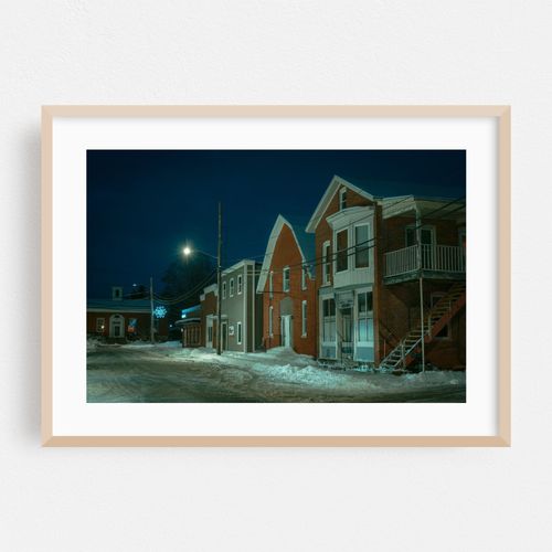 Winter Night in Springville