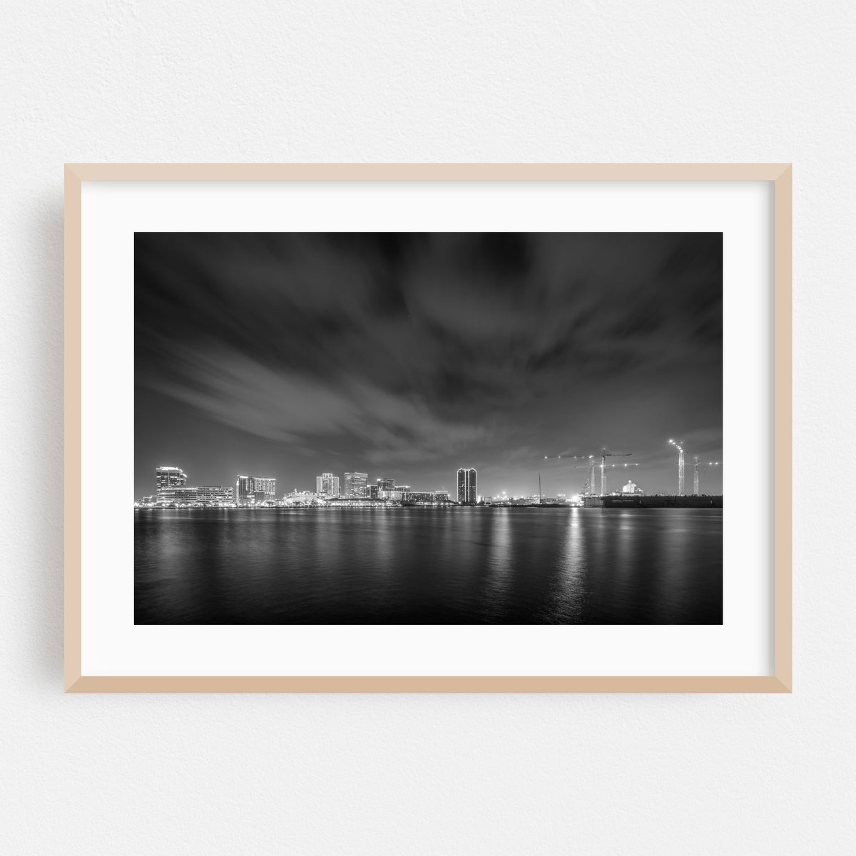 The Norfolk Skyline B&W – image 1 of 6