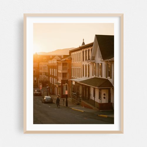 Downtown Bellefonte at Sunset 01