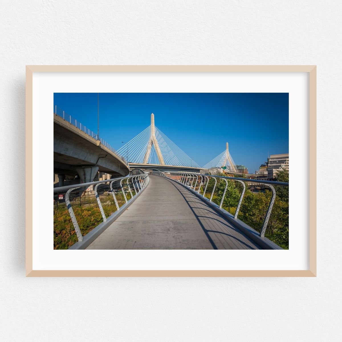 The Leonard P. Zakim Bunker Hill Bridge 02 – image 1 of 6