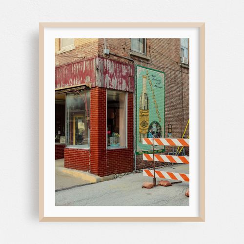Scatterday's Ginger Ale Sign in Pontiac