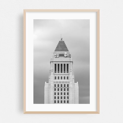 City Hall, DTLA 03 B&W