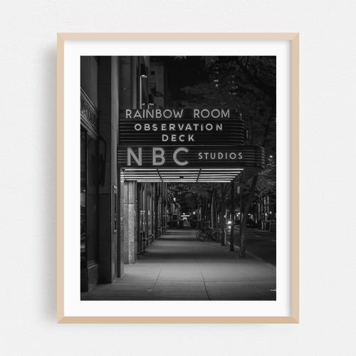 Rainbow Room Neon 02 B&W