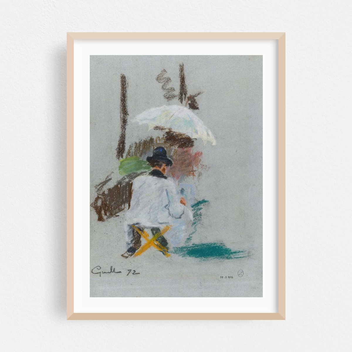 Artiste à son chevalet (1872) – image 1 of 15