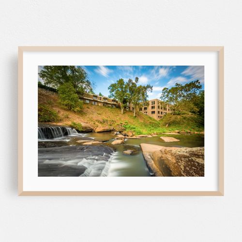 Waterfall at Falls Park, Greenville 02