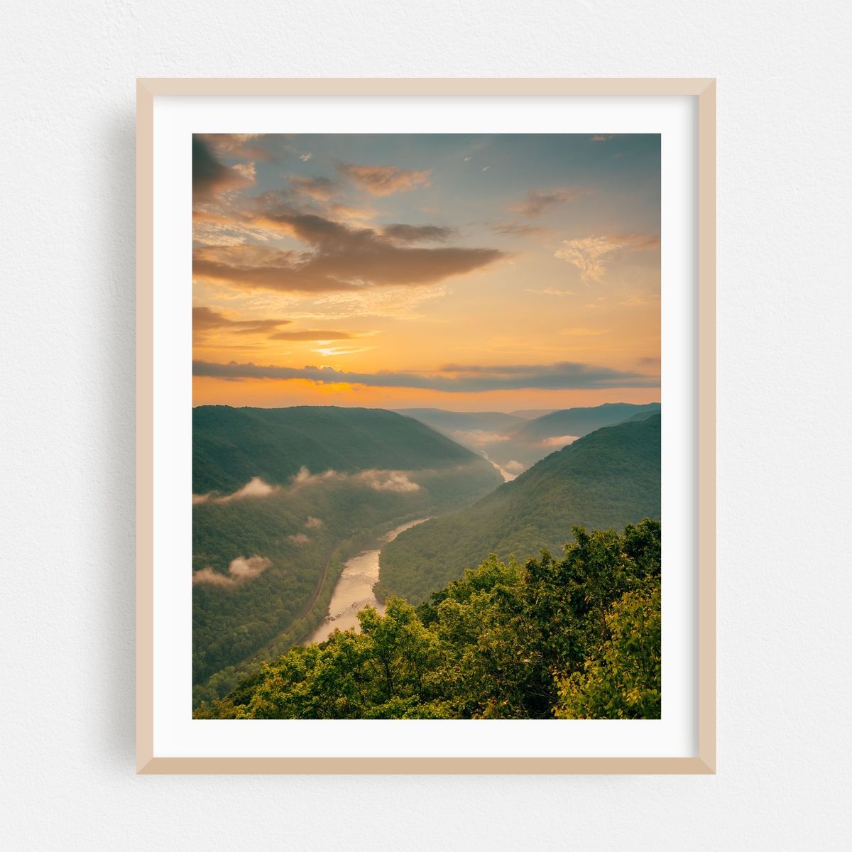 Grandview Sunrise, New River Gorge 03 – image 1 of 12