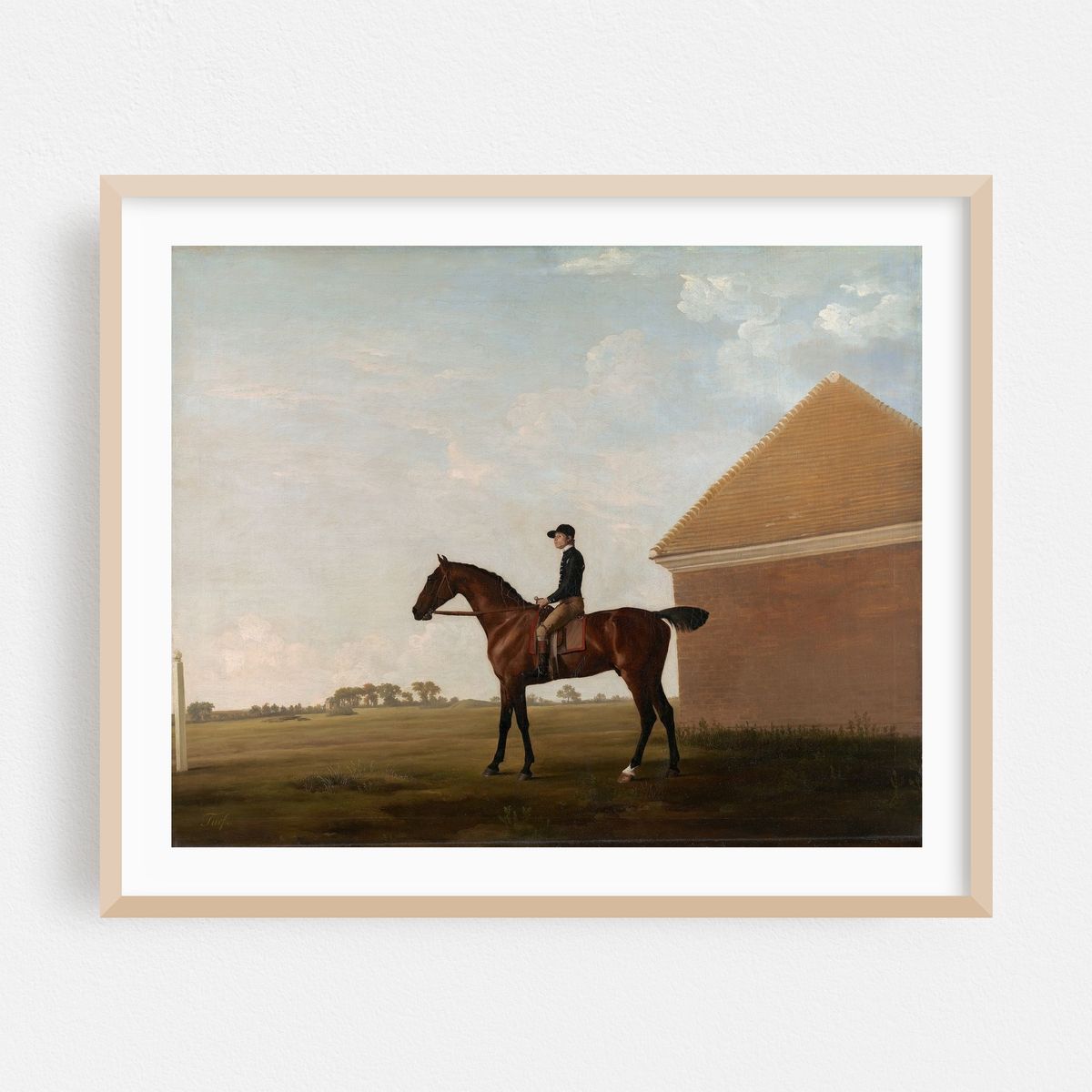 Turf, with Jockey up, at Newmarket (ca. 1766) – image 1 of 5