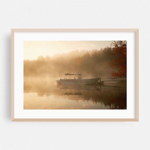 Misty Morning at Cranberry Lake
