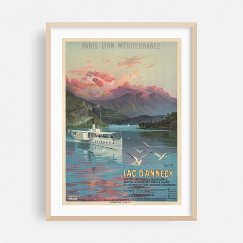 Le Lac d’Annecy, Paris-Lyon-Méditerranée (1900)