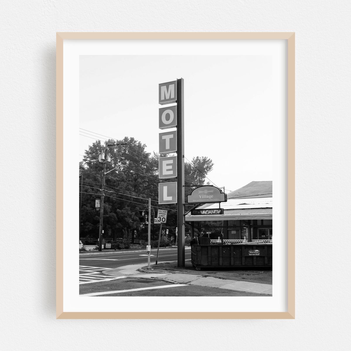 Motel Ellenville 03 B&W – image 1 of 12