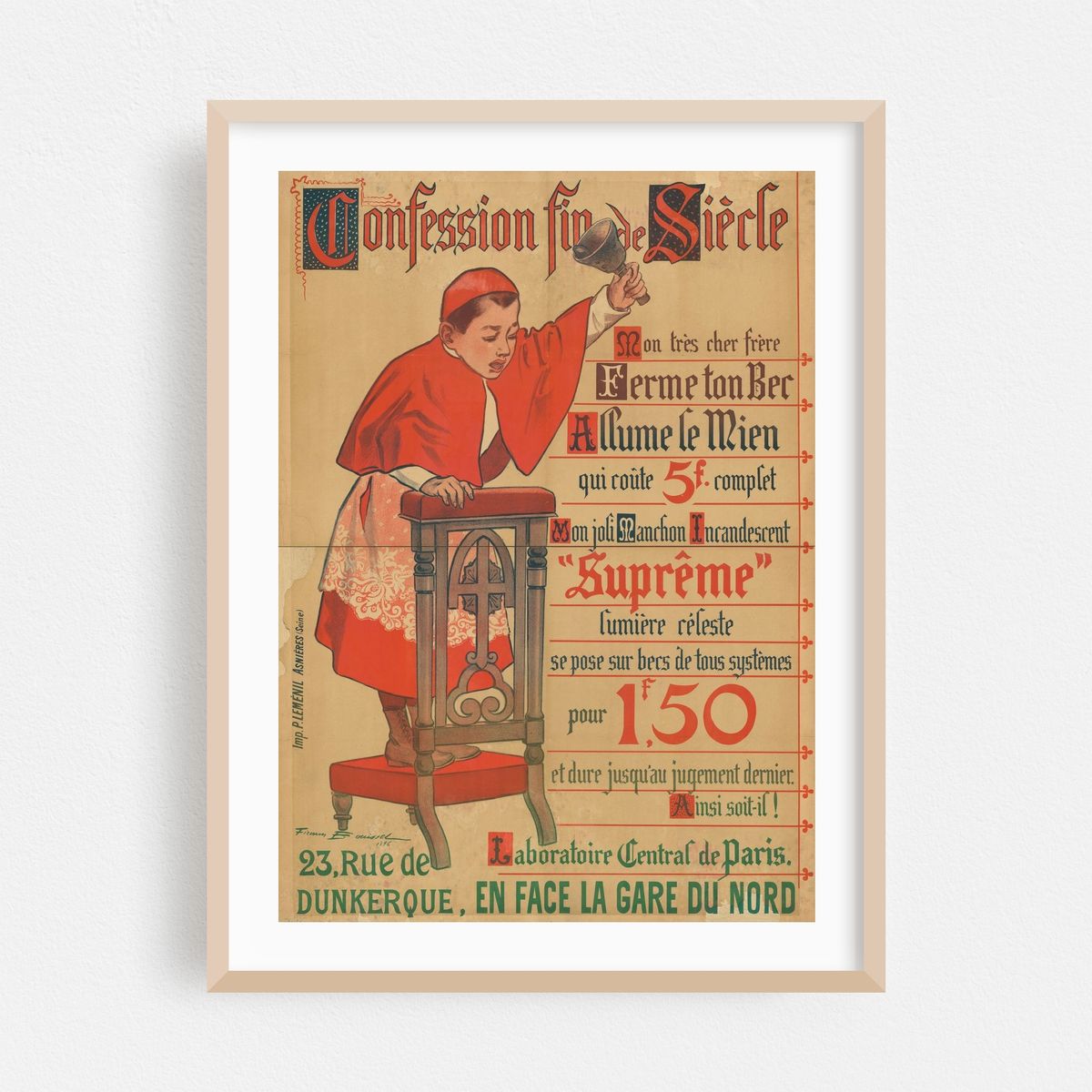 Confession Fin de Siècle. Suprême lumière céleste (1896) – image 1 of 15
