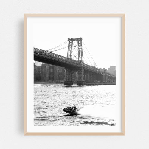The Williamsburg Bridge from Domino Park 01