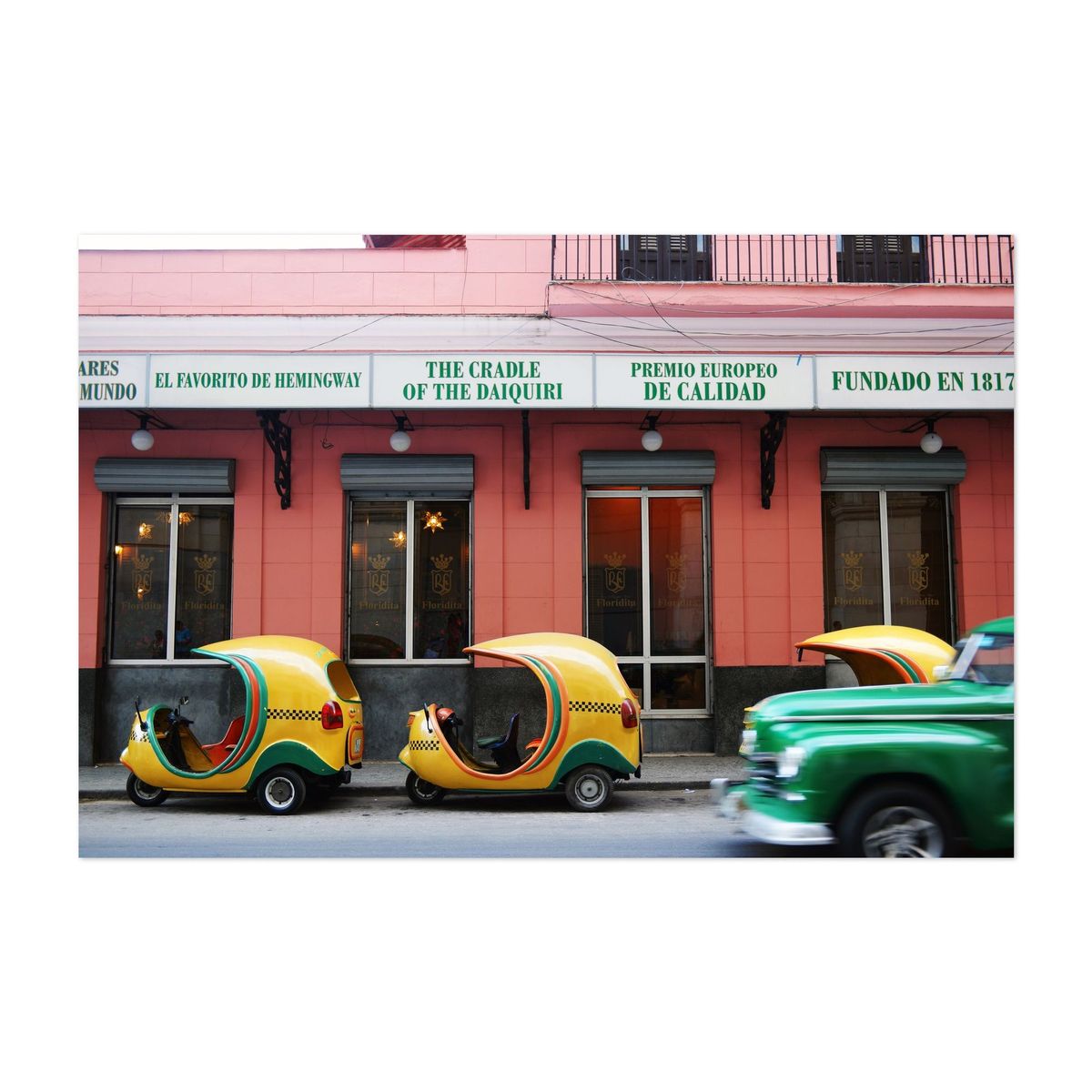 Cuba Streets Go Hemingway Bananas – image 1 of 2