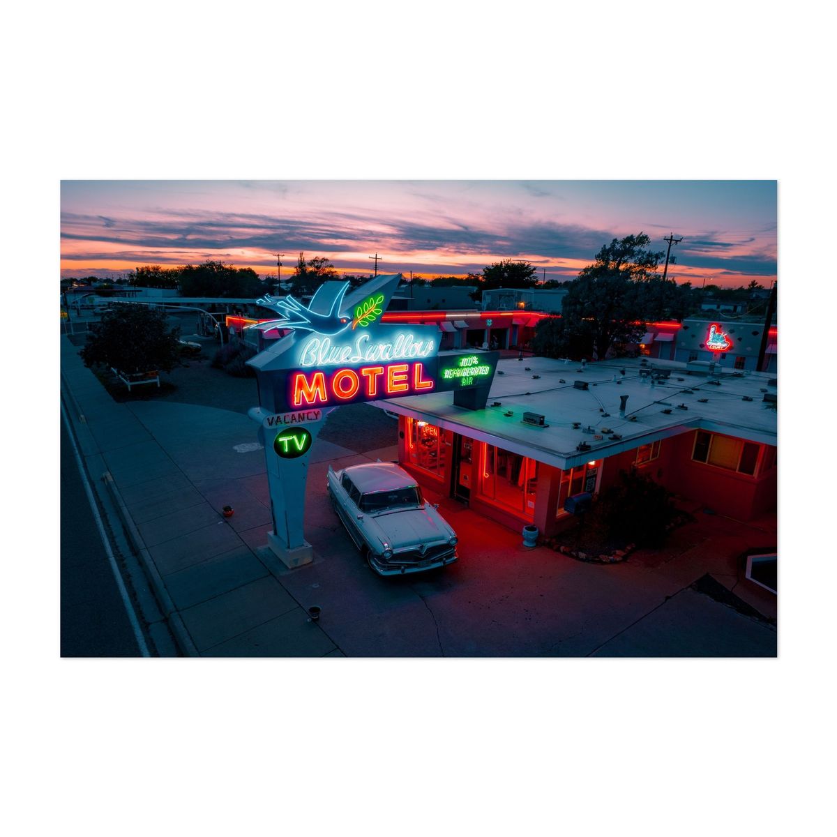 Blue Swallow Sunset 04 – image 1 of 2