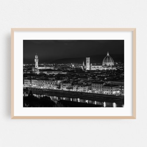 From Piazzale Michelangelo 01 B&W