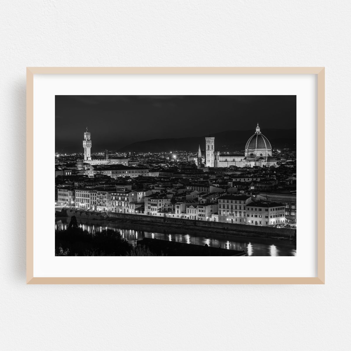 From Piazzale Michelangelo 01 B&W – image 1 of 6