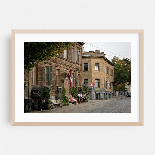 Wooden Buildings, Riga 01