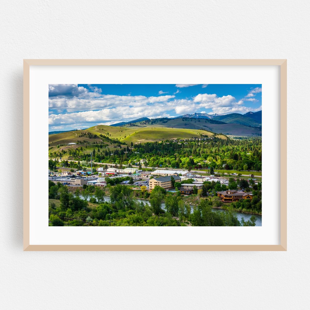 Missoula from Mount Sentinel – image 1 of 6