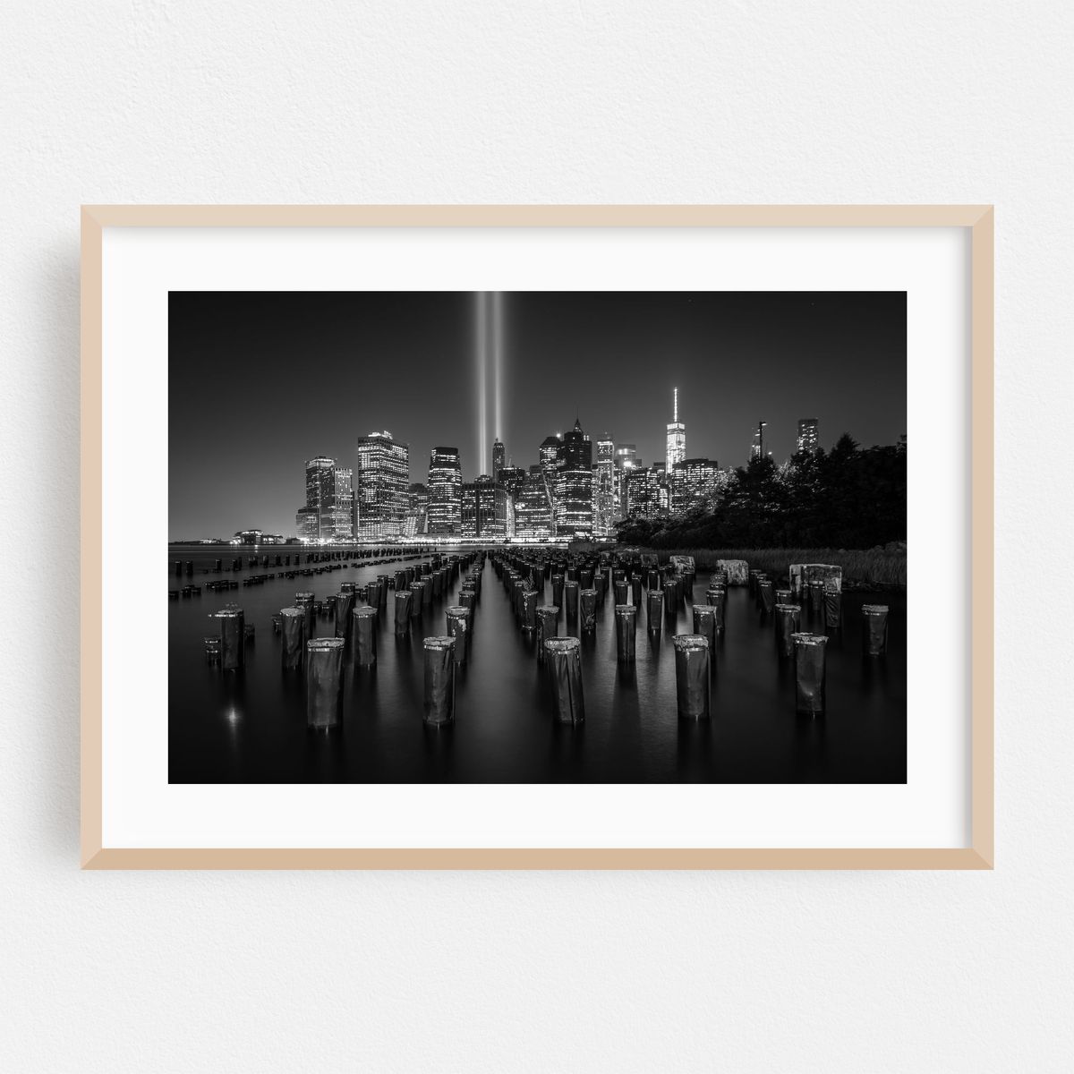 Tribute in Light 02 B&W – image 1 of 6