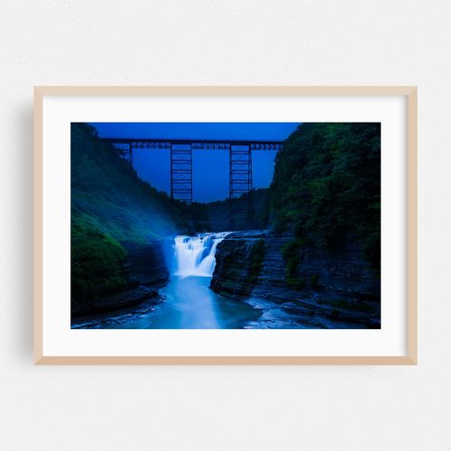 Twilight Upper Falls