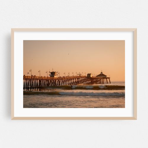 Imperial Beach Pier at Sunset 01