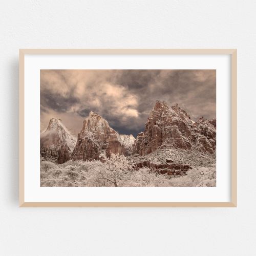 Zion Canyon Winter
