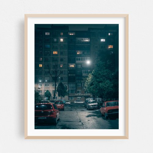 Night in Aurel Vlaicu, Arad 01