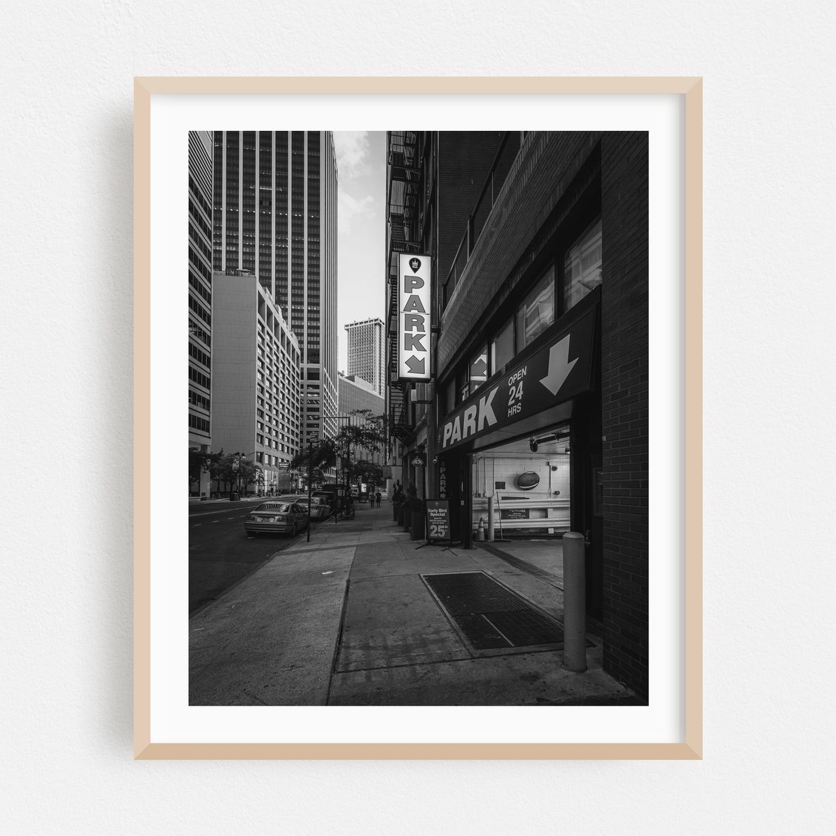 Parking, Water Street B&W – image 1 of 12