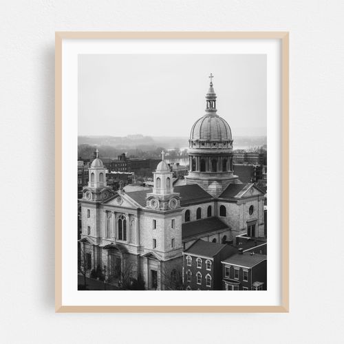 Cathedral of Saint Patrick 04 B&W