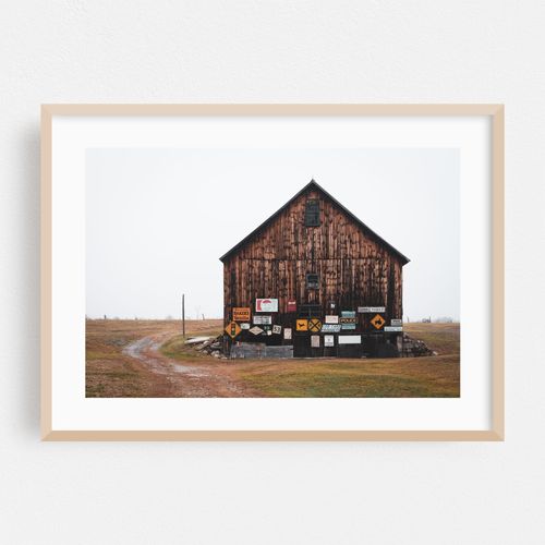Barn with Old Signs 02
