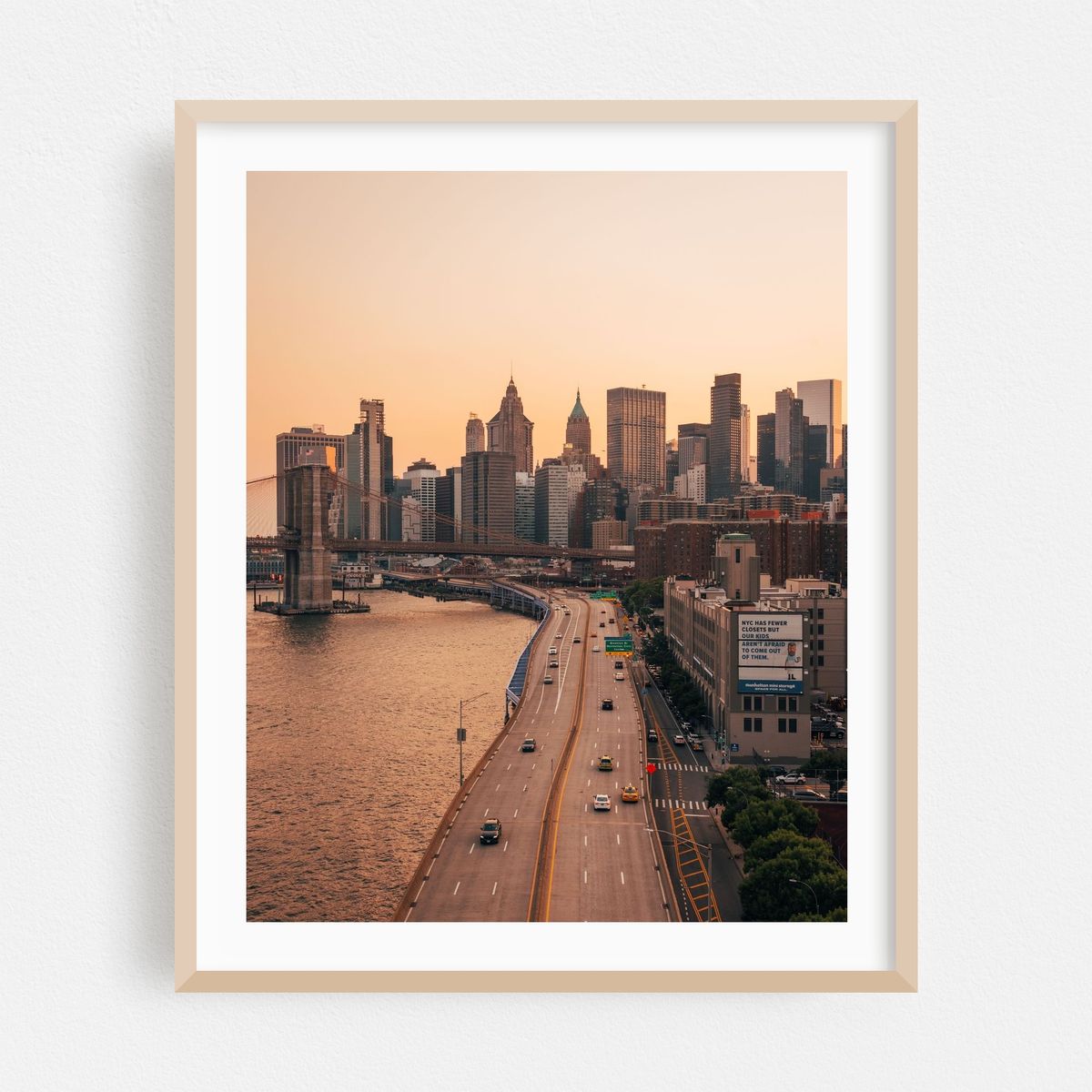 Sunset from the Manhattan Bridge 02 – image 1 of 12