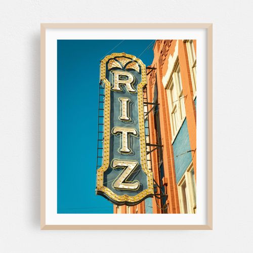 Ritz Theatre Sign, Brunswick