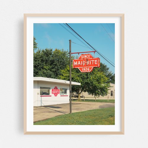 Maid-Rite Sign in Galesburg 01
