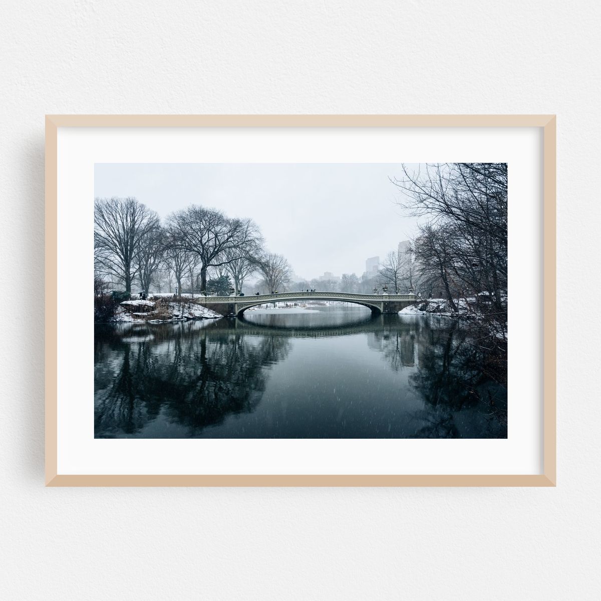 Bow Bridge in the Snow – image 1 of 6