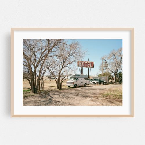 Motel in Adrian, Route 66