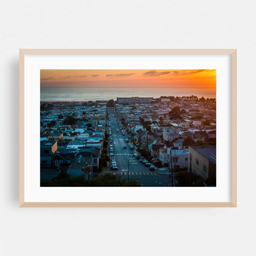 Sunset from Hawk Hill, San Francisco 01