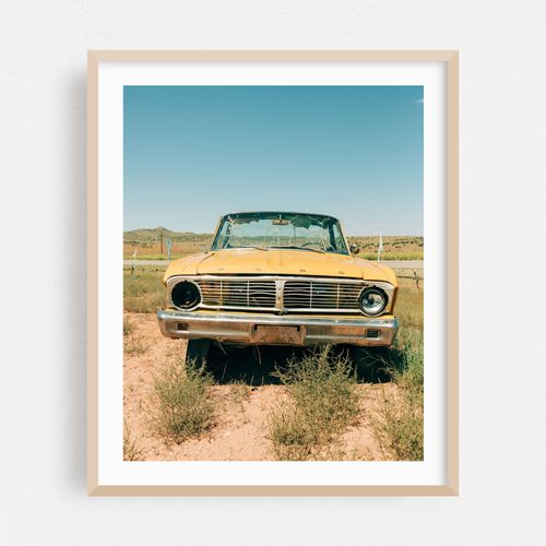 Yellow Car, Peach Springs 02