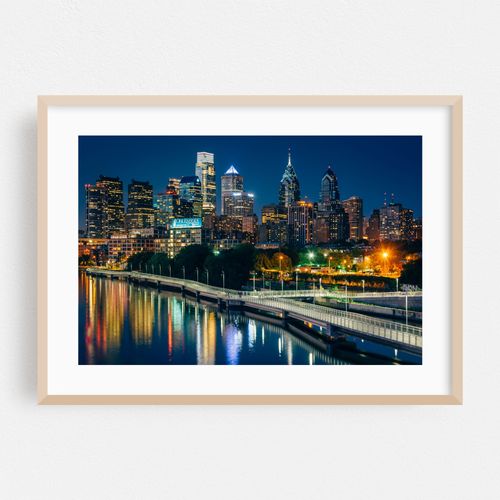 The Philadelphia skyline