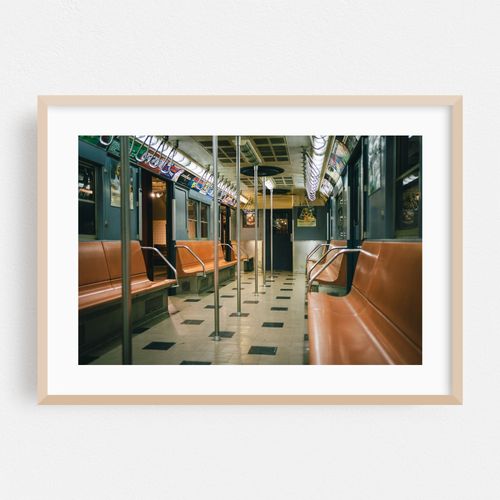 Vintage NYC Subway Car 03